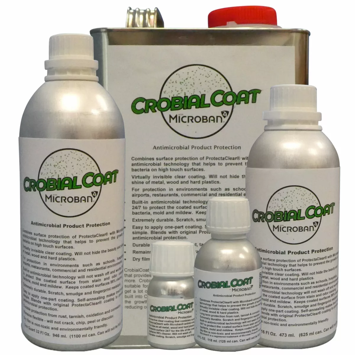 Everbrite Crobial Coat product family microban antimicrobial technology