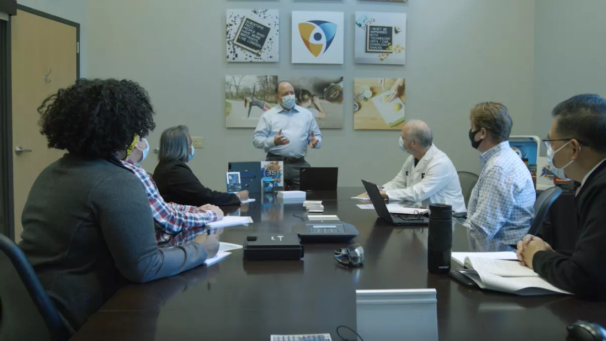 viewpoint feature - microban board room
