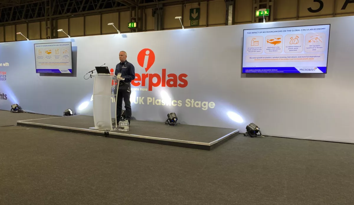 Jonathan Clapp Presenting at Interplas 2021