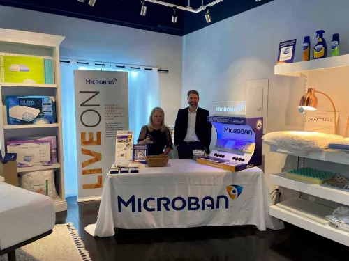 Microban Team at NY Home Fashions Market Week 2023