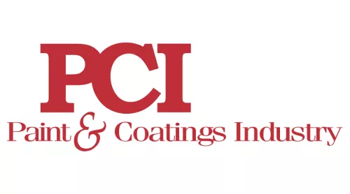 Pci paint and coatings industry logo vector