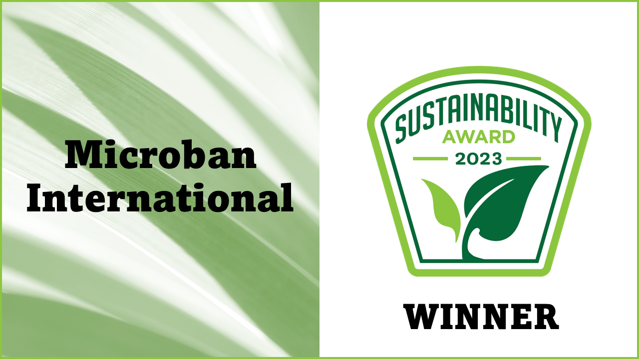 Sustainability award 2023 winner: Microban International