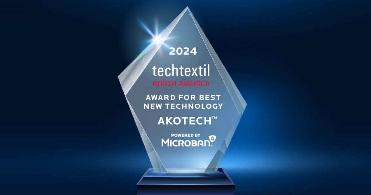 Microban wins The Techtextil North America Innovation… | Microban