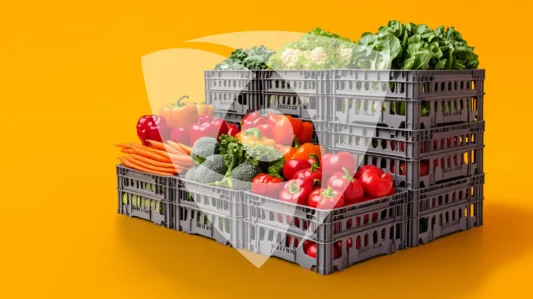 How Built-In Antimicrobial Product Protection Helps Distribution Center Totes Stay Cleaner Between Cleans