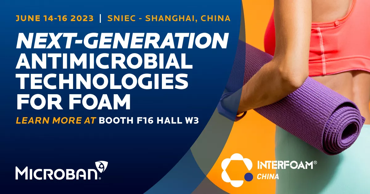 Microban Interfoam Shanghai 2023 Linked In