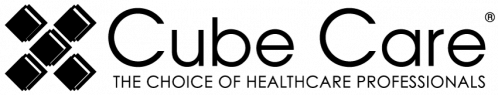 Cube Care company logo in black