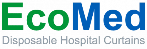 EcoMed disposable hospital curtains logo