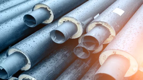 Hero Image Foam insulated pipes